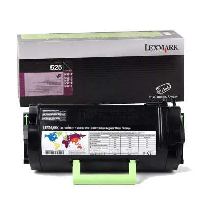 Заправка картриджа Lexmark 525